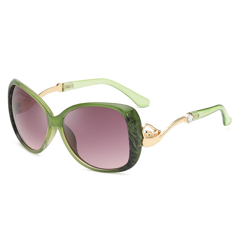 Wholesale Diamond-encrusted Metal Pony Cart PC Sunglasses